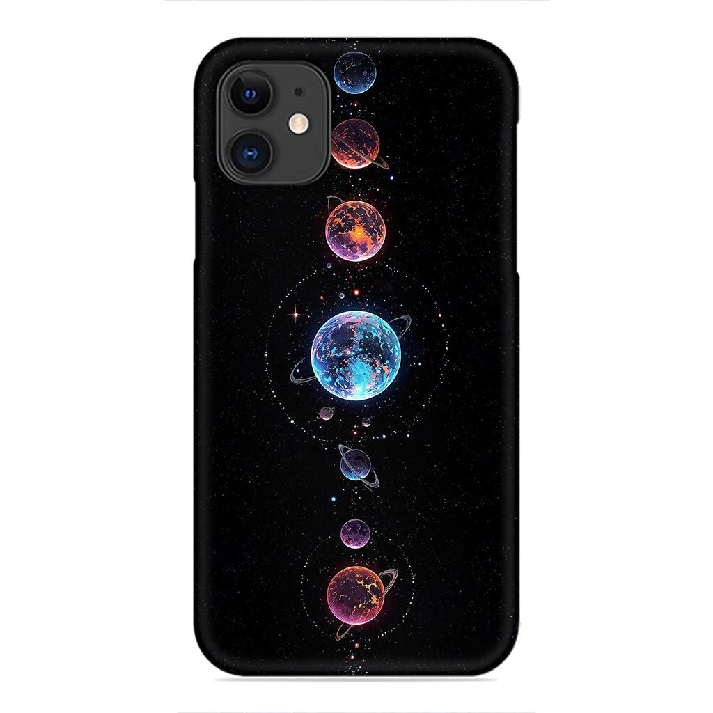 Solar System Planets Phone Case - Celestial Design