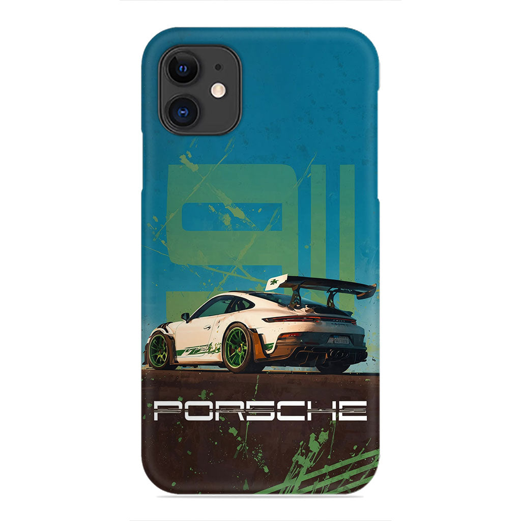 Porsche 911 GT3 RS Abstract Phone Case - Automotive Design