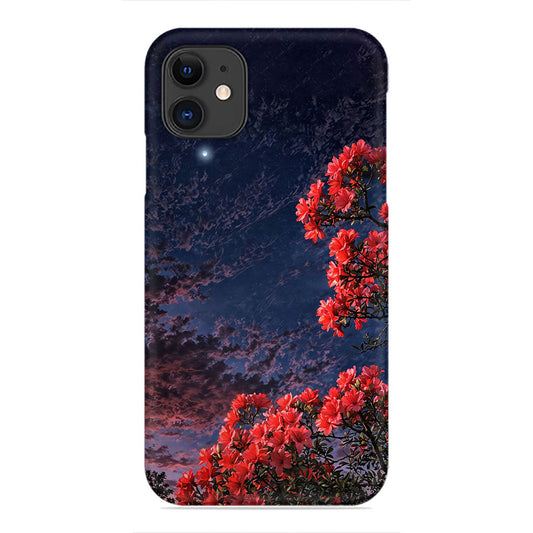 Red Flowers and Blue Sky Phone Case - Nature Design