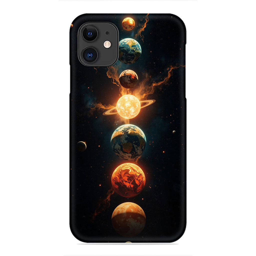 Celestial Planets Phone Case - Galaxy Space Design