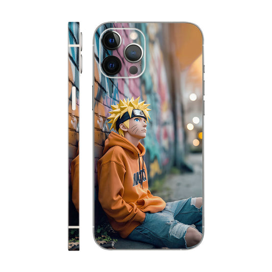 Naruto Uzumaki Urban Phone Case - Graffiti Alley Design 6D Skin