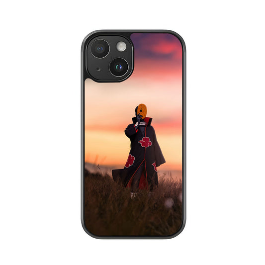 Tobi Akatsuki Phone Case - Sunset Field Design Metal Case