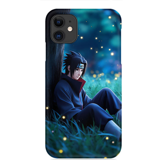 Sasuke Uchiha Fireflies Phone Case - Magical Night Design