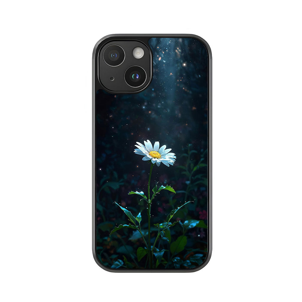 Magical Daisy Phone Case - Dark Forest Design Metal Case