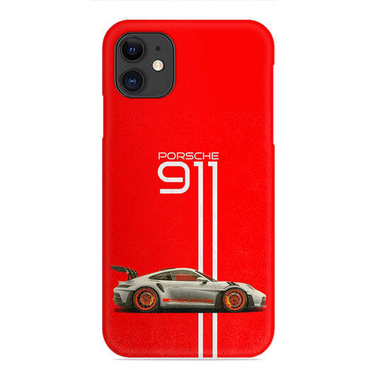 Porsche 911 GT3 RS Phone Case - Red and White Design