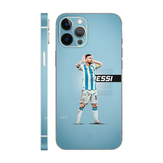 Lionel Messi Argentina Jersey Phone Case - Celebrating Design 6D Skin