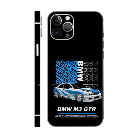 BMW M3 GTR Phone Case - Wanted Design 6D Skin
