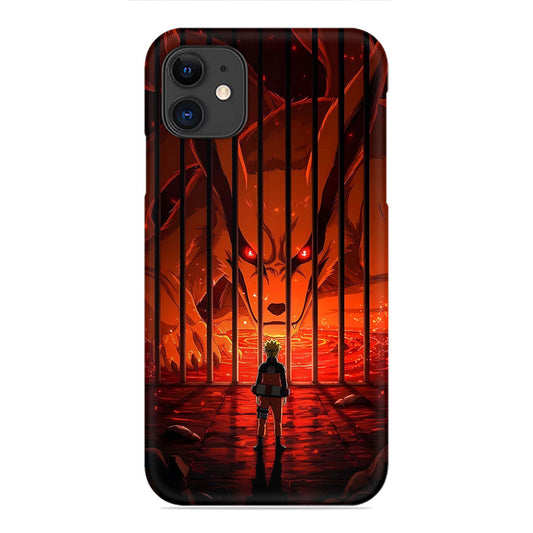 Naruto & Nine-Tailed Fox Phone Case - Prison Design
