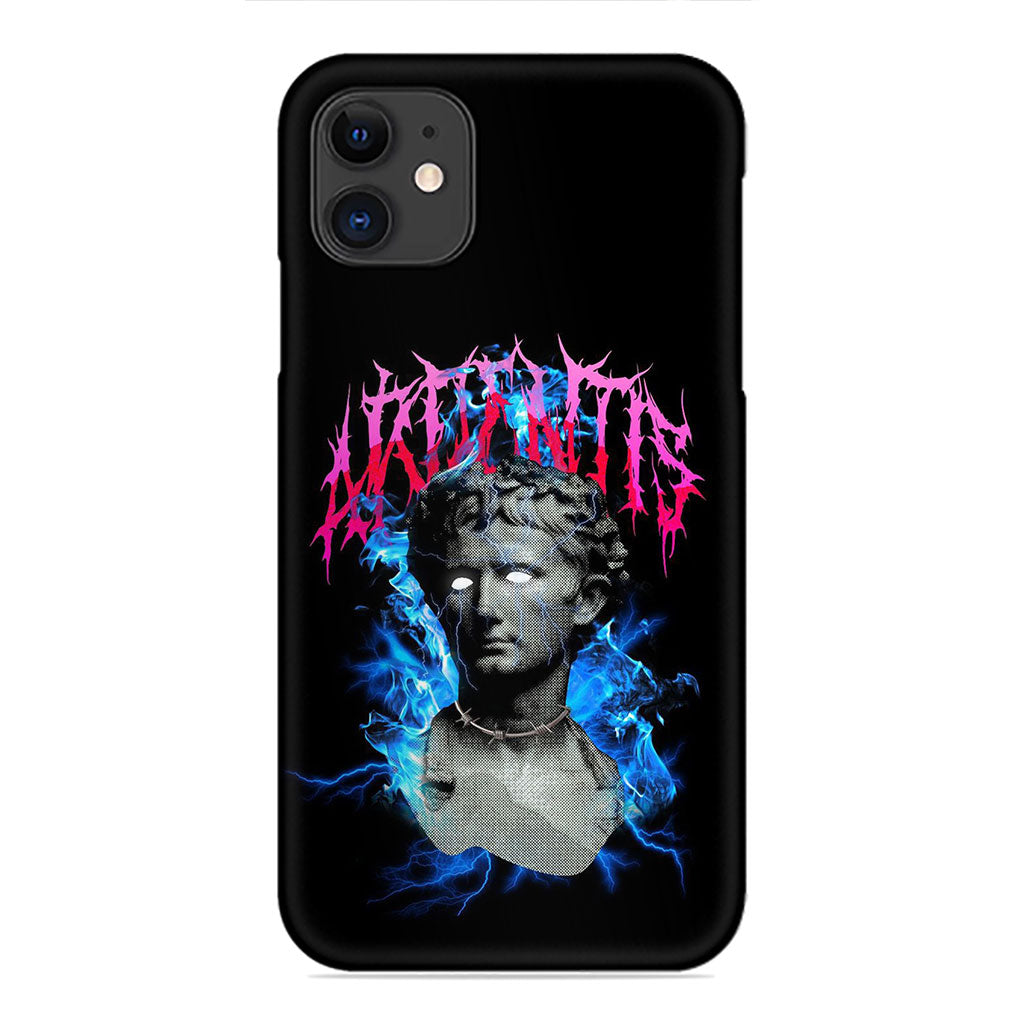 Statue Bust Phone Case - Annihilate Lightning Design