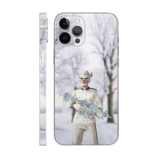 Pubg Winter Jester Phone Case - Snowy Path Design 6D Skin