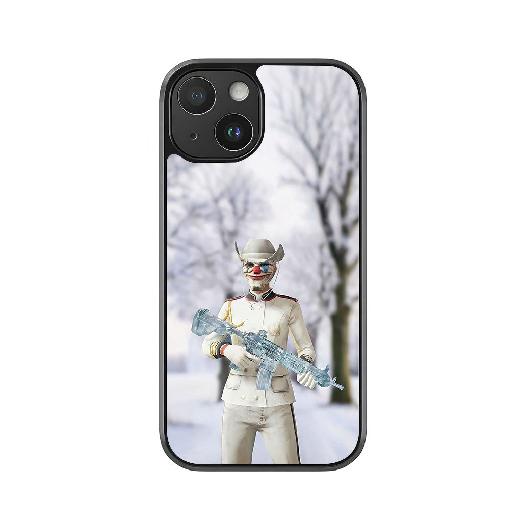 Pubg Winter Jester Phone Case - Snowy Path Design Metal Case