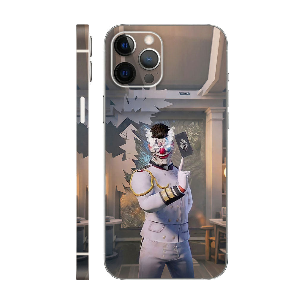 Pubg Silent Jester Phone Case - Broken Wall Design 6D Skin