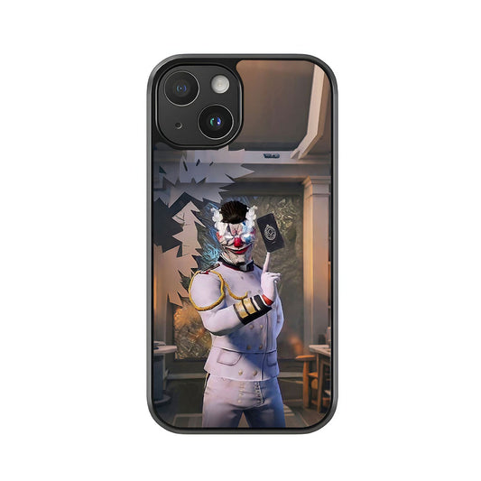 Pubg Silent Jester Phone Case - Broken Wall Design Metal Case