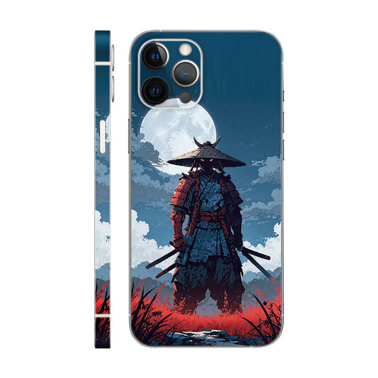 Samurai Warrior Phone Case - Moonlight Fields Design 6D Skin