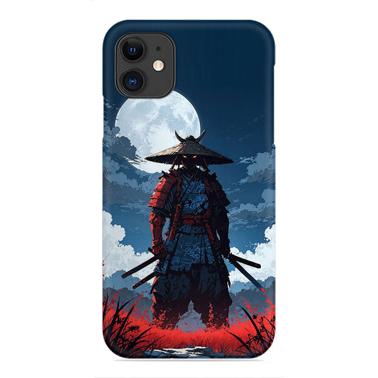 Samurai Warrior Phone Case - Moonlight Fields Design