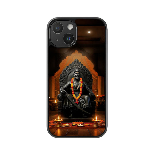 Chhatrapati Shivaji Maharaj Phone Case - Regal Tribute Design Metal Case
