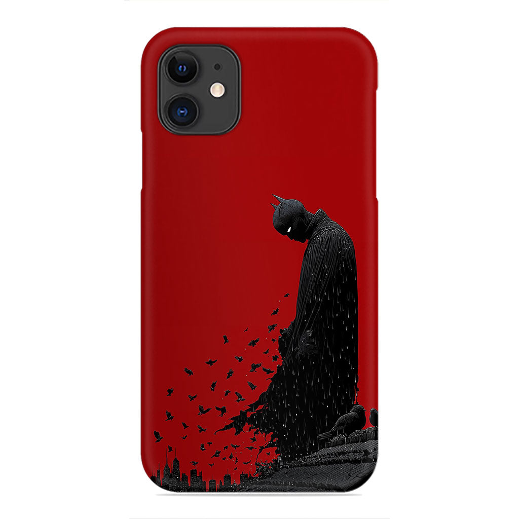 Dark Knight Phone Case - Red Urban Design