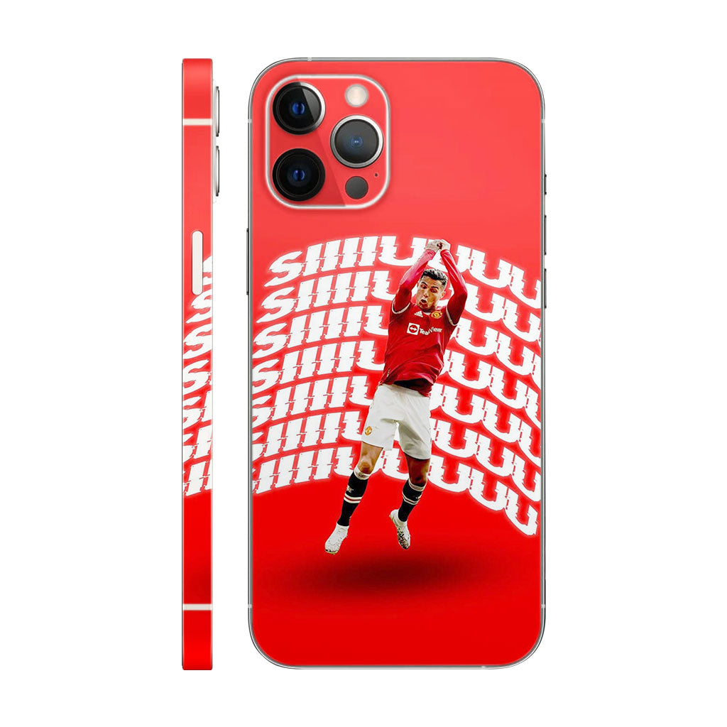 Cristiano Ronaldo Phone Case - Siuu Celebration Design 6D Skin