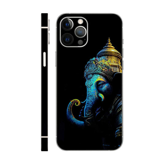 Lord Ganesha Phone Case - Colorful Abstract Design 6D Skin