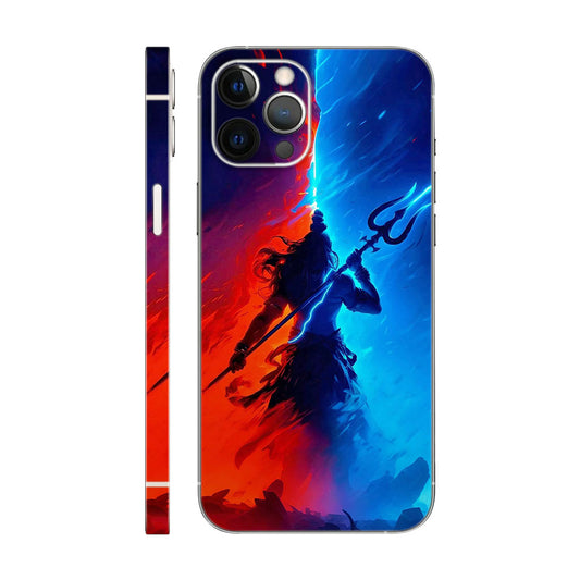 Lord Shiva Phone Case - Cosmic Trident Design 6D Skin