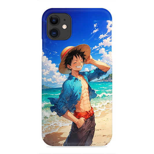Luffy Straw Hat Phone Case - Sunny Beach Design