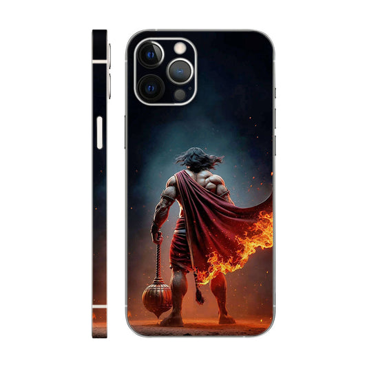 Lord Hanuman Phone Case - Fiery Warrior Design 6D Skin