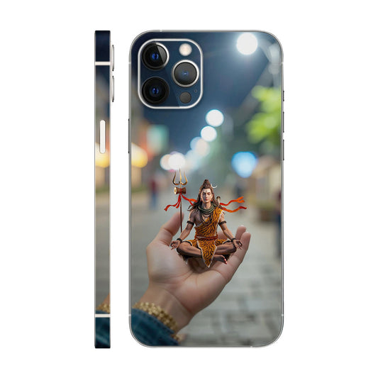 Lord Shiva Phone Case - Meditating Trident Design 6D Skin