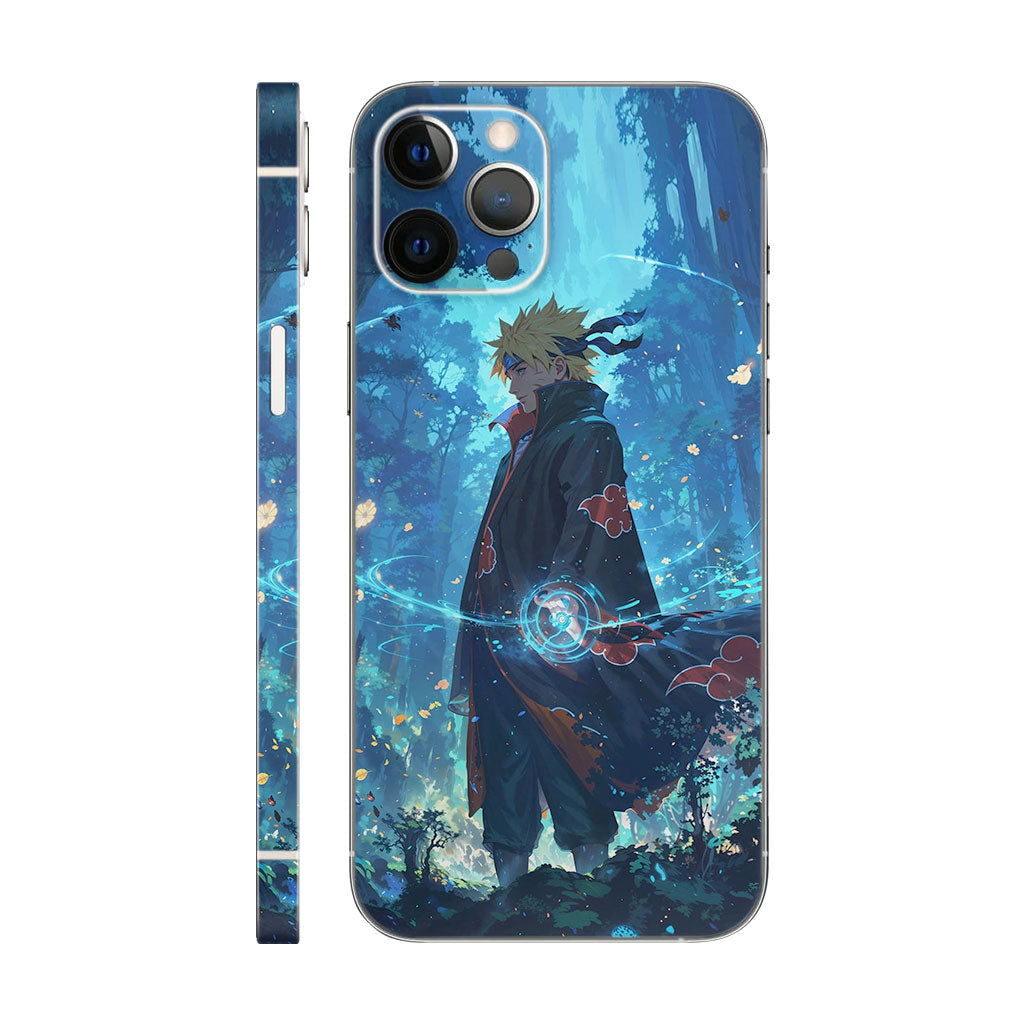 Naruto Uzumaki Phone Case - Forest Rasengan Design 6D Skin