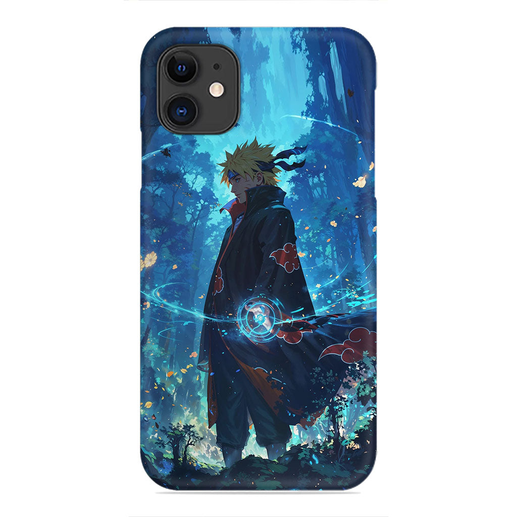 Naruto Uzumaki Phone Case - Forest Rasengan Design