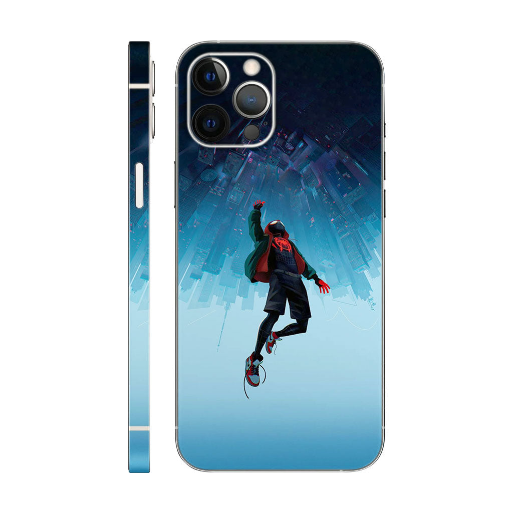 Miles Morales Phone Case - Into the Spider-Verse Design 6D Skin