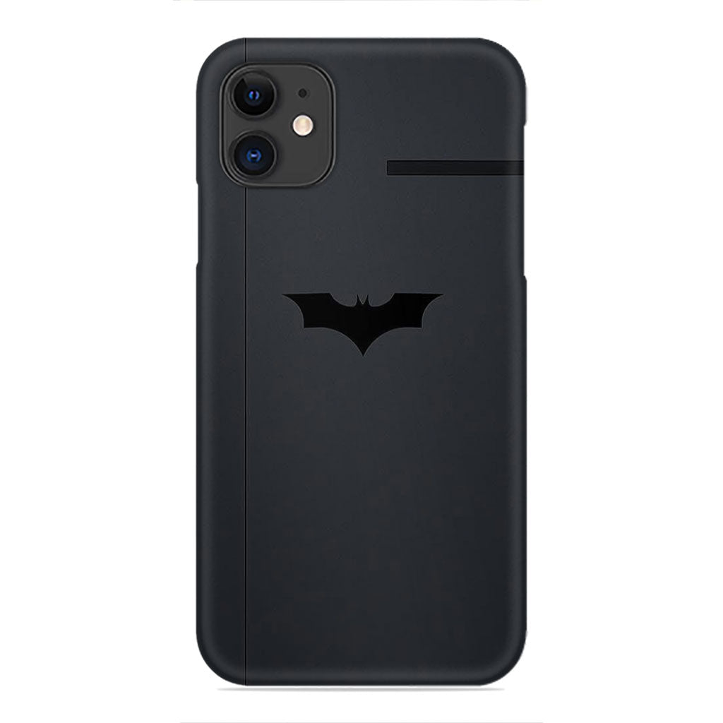 Batman Phone Case - Minimalist Bat-Symbol Design