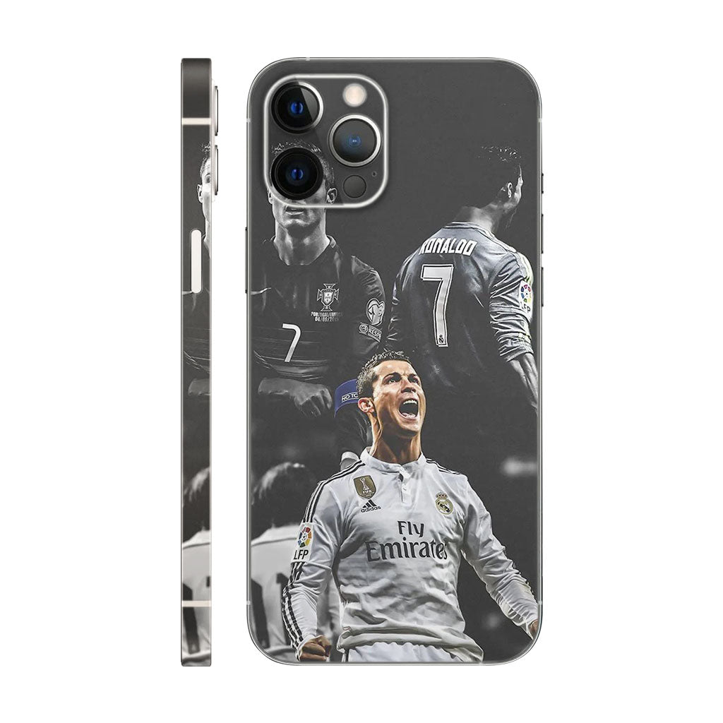 Cristiano Ronaldo Phone Case - Career Collage Design 6D Skin