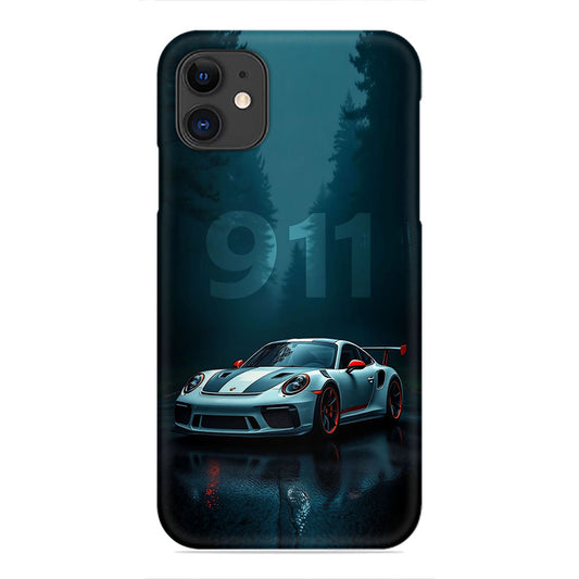 Porsche 911 Phone Case - Misty Forest Design