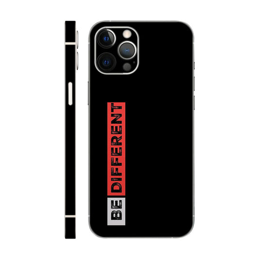 Be Different Phone Case - Motivational Slogan Design 6D Skin