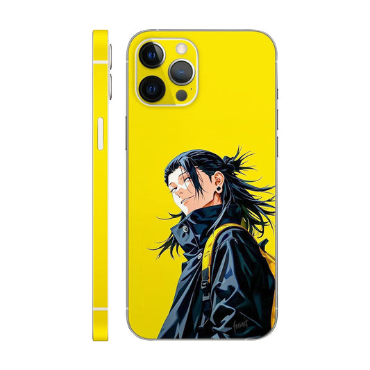 Suguru Geto Phone Case - Yellow Street Style Design 6D Skin
