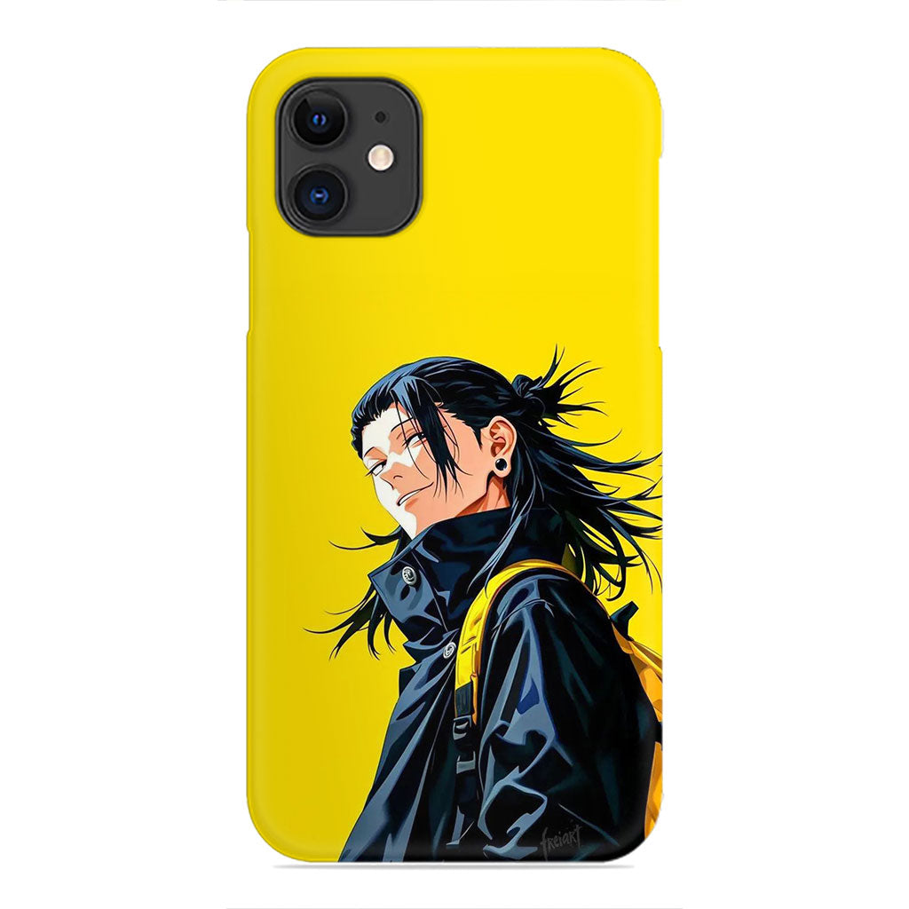 Suguru Geto Phone Case - Yellow Street Style Design