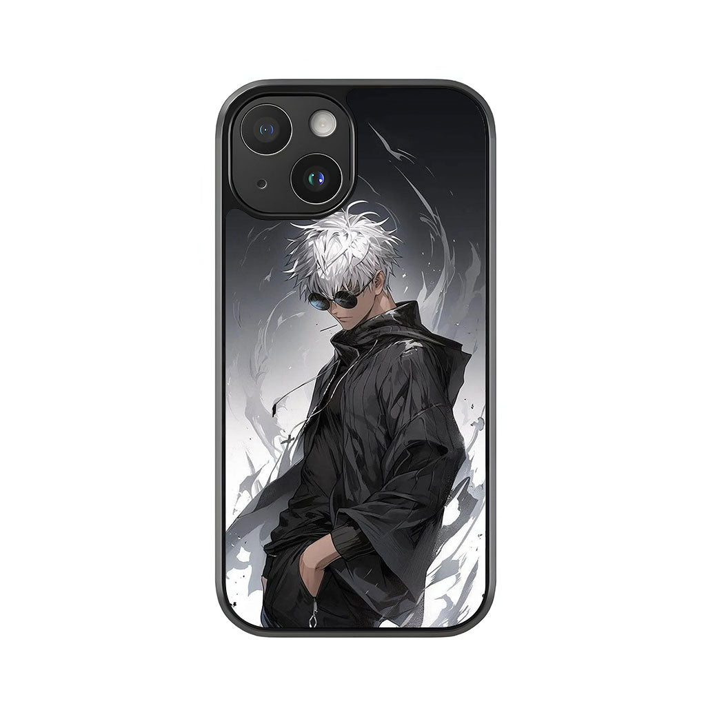 Satoru Gojo Phone Case - Urban Manga Design Metal Case