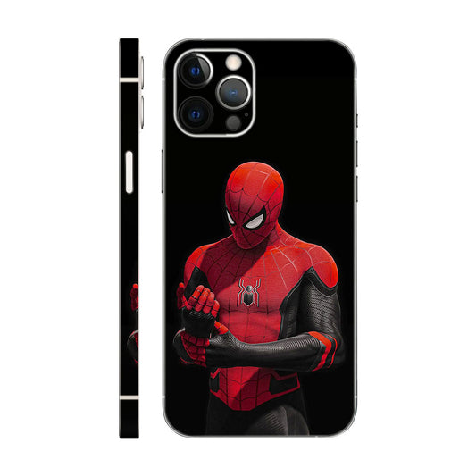 Spider-Man Phone Case - Red and Black Suit Design 6D Skin