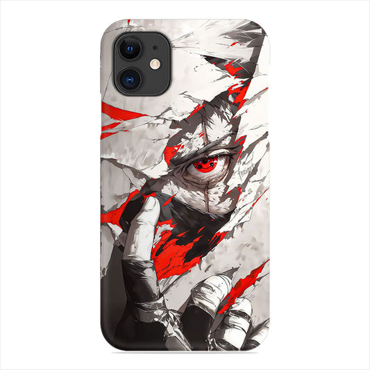 Red Eye Anime Phone Case - Bandage Tear Design