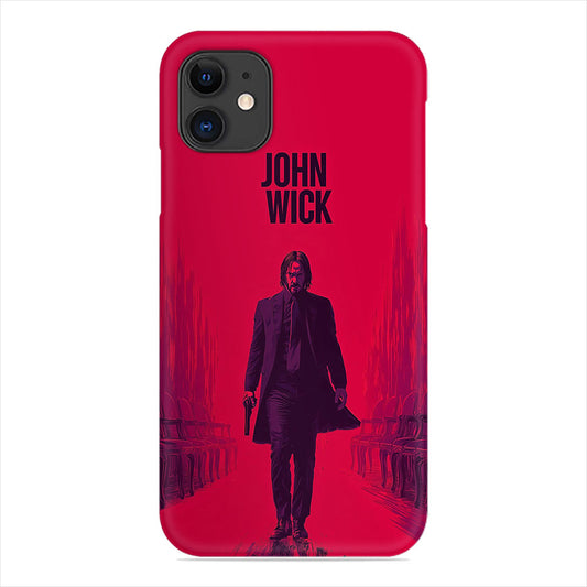 John Wick Phone Case - Pink Movie Poster Design