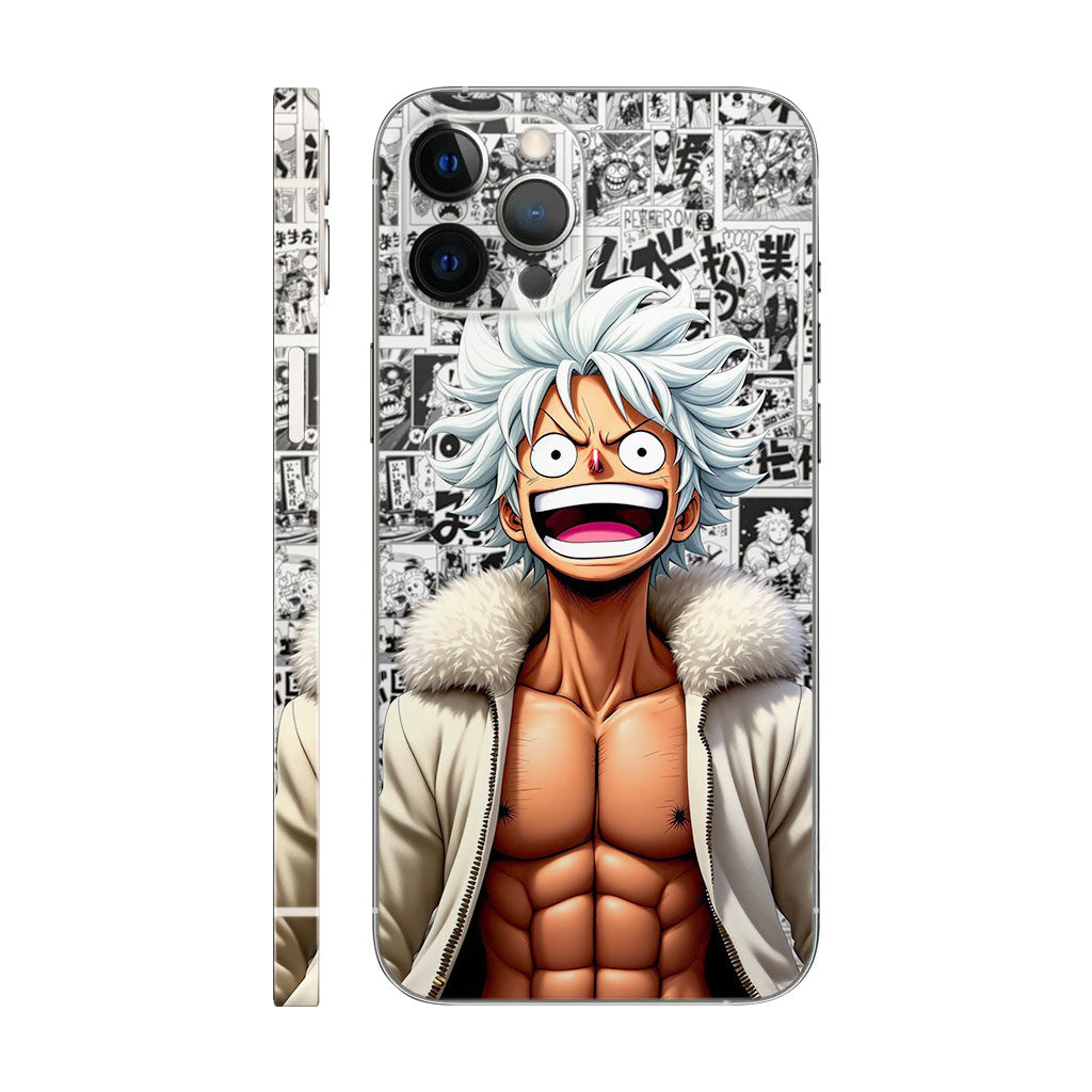 Luffy Gear 5 Phone Case - One Piece Manga Design 6D Skin