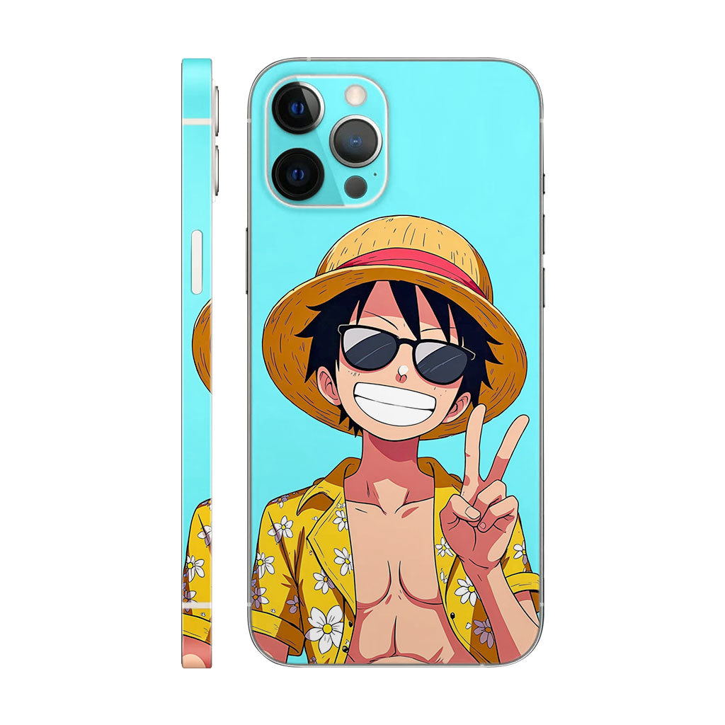 Luffy Phone Case - Vacation Style Anime Design 6D Skin
