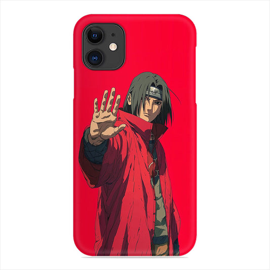 Itachi Uchiha Phone Case - Red Anime Design