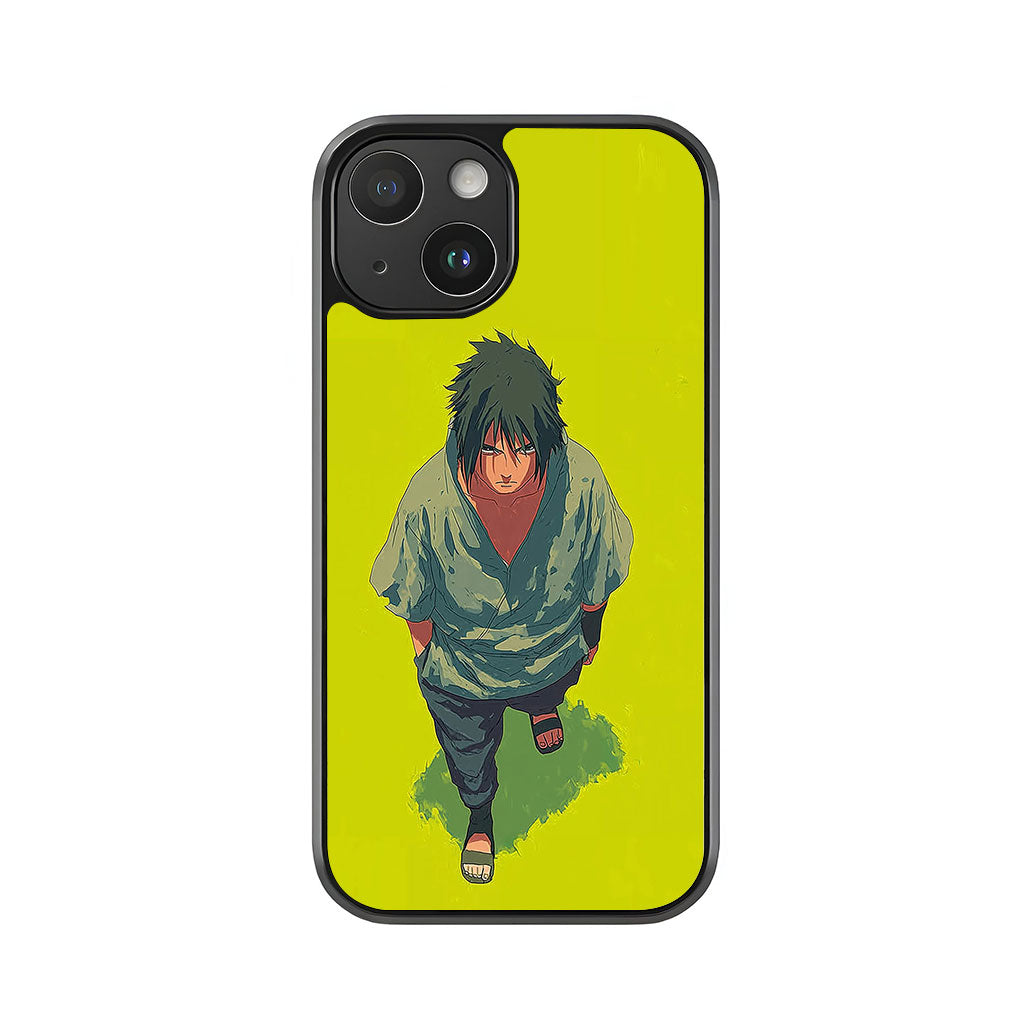 Sasuke Uchiha Phone Case - Anime Portrait Design Metal Case