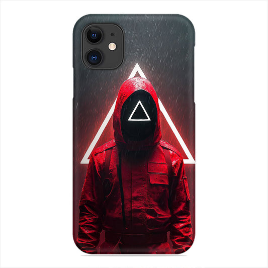 Squid Game Guard Phone Case - Triangle Symbol Design