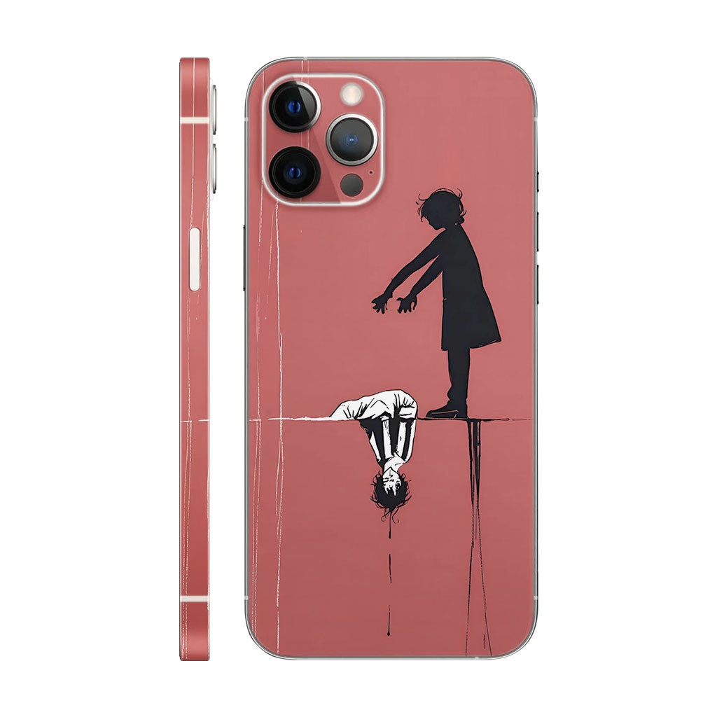 Reflection Art Phone Case - Silhouette Design 6D Skin