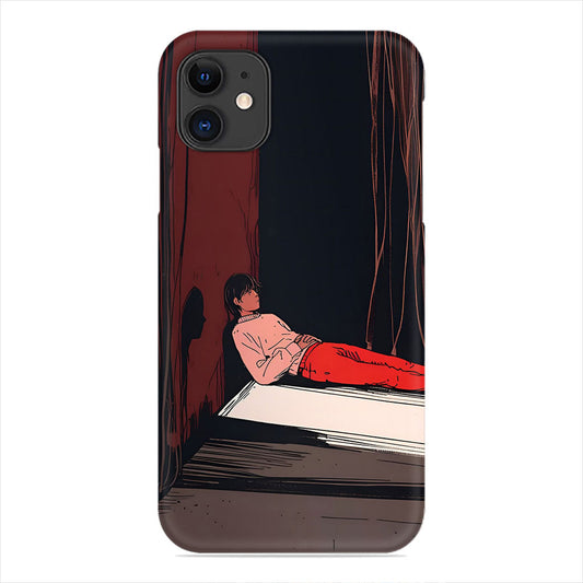 Anime Character Phone Case - Moody Curtain Design
