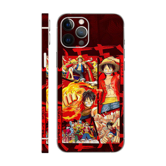 Monkey D. Luffy Phone Case - One Piece Collage Design 6D Skin