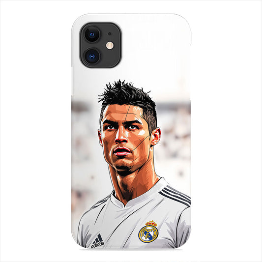 Cristiano Ronaldo Phone Case - Comic Style Portrait Design