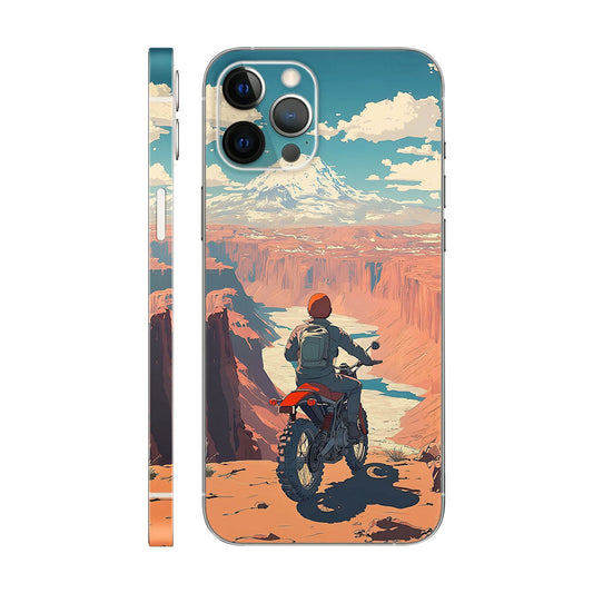 Mountain & Canyon Phone Case - Dirt Bike Adventure Design 6D Skin
